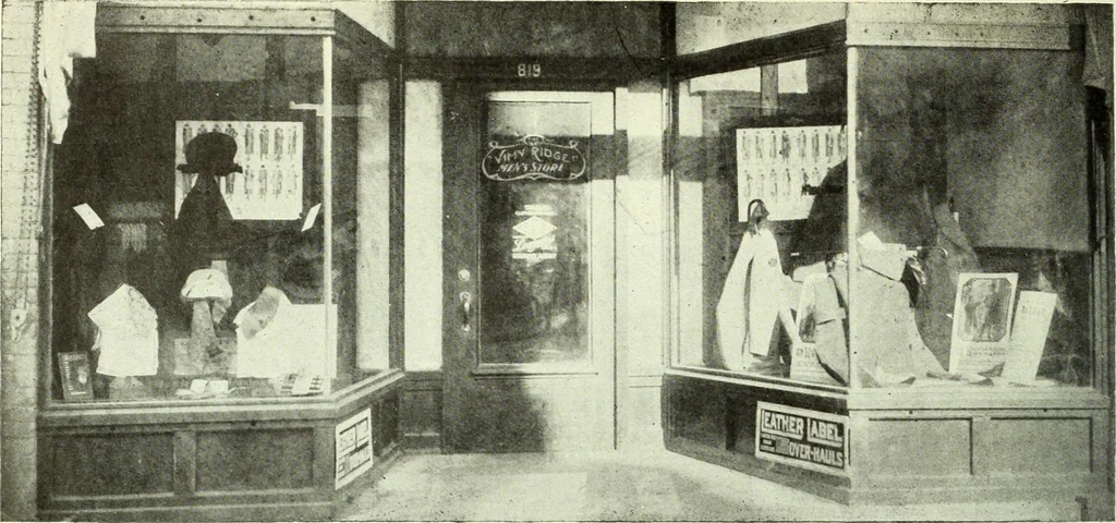 An illustration from Men's wear of Canada (January-December 1920), 1920, leaf 715