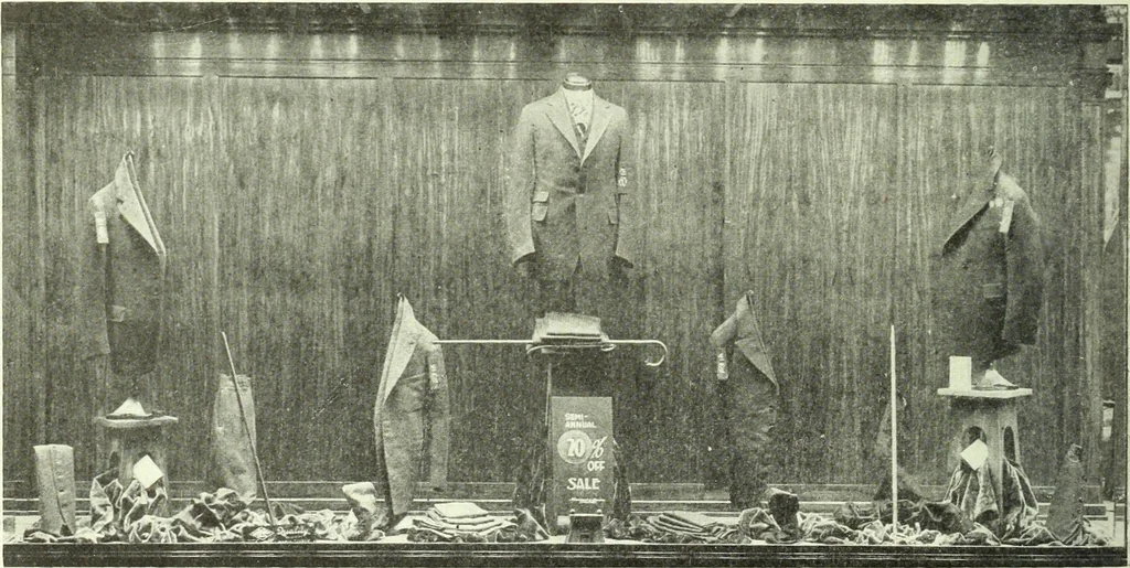 An illustration from Men's wear of Canada (January-December 1920), 1920, leaf 725