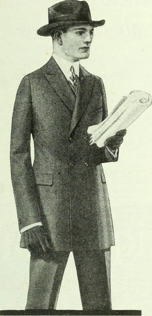 An illustration from Men's wear of Canada (January-December 1920), 1920, leaf 740