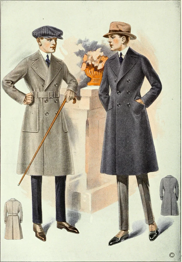 An illustration from Men's wear of Canada (January-December 1920), 1920, leaf 765