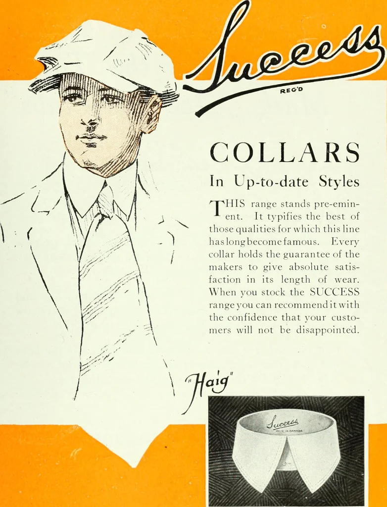An illustration from Men's wear of Canada (January-December 1920), 1920, leaf 774