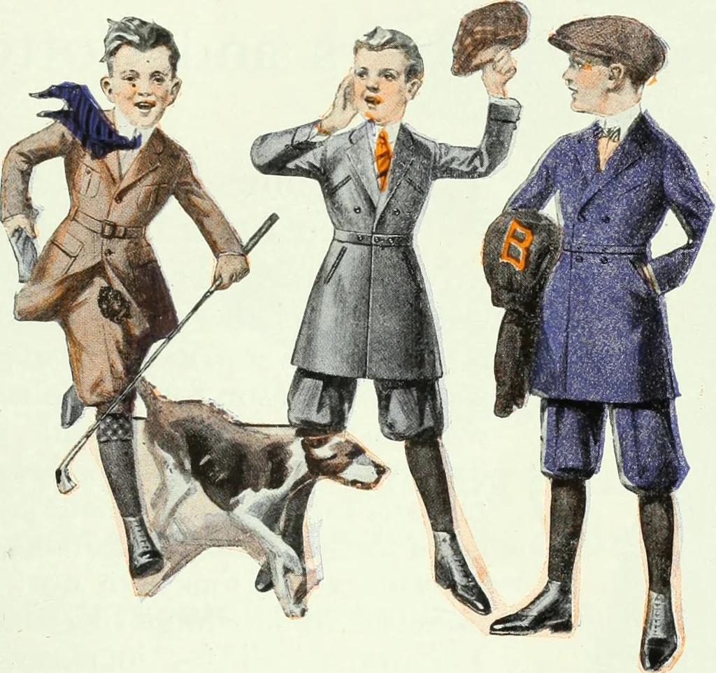 An illustration from Men's wear of Canada (January-December 1920), 1920, leaf 782