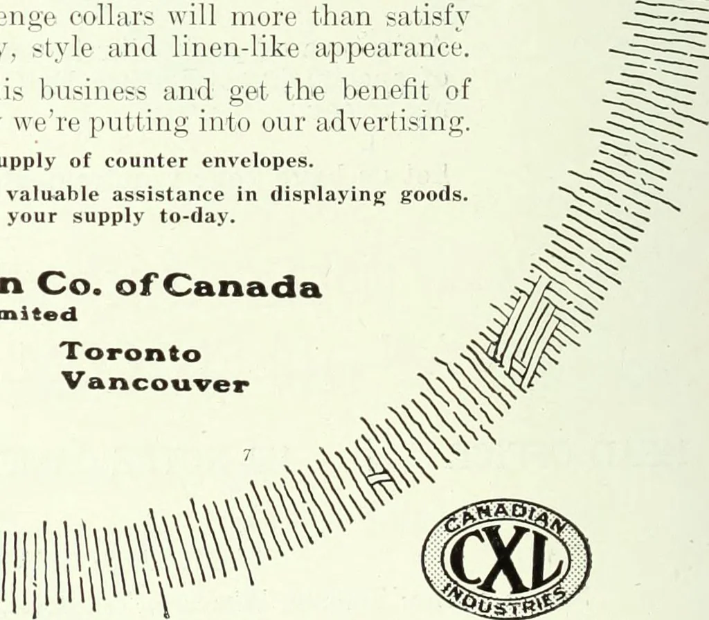 An illustration from Men's wear of Canada (January-December 1920), 1920, leaf 787