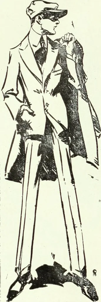 An illustration from Men's wear of Canada (January-December 1920), 1920, leaf 791