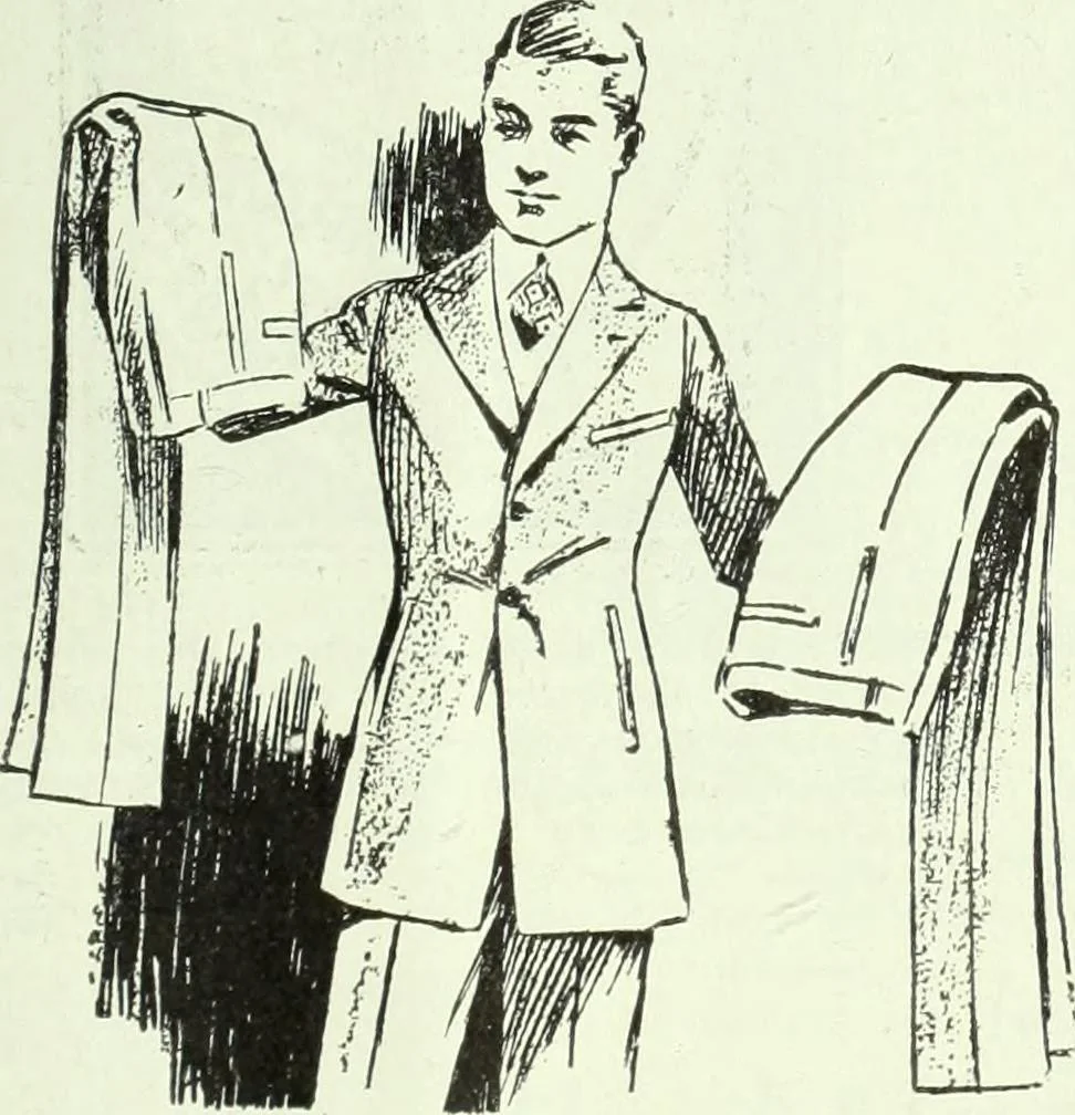 An illustration from Men's wear of Canada (January-December 1920), 1920, leaf 80