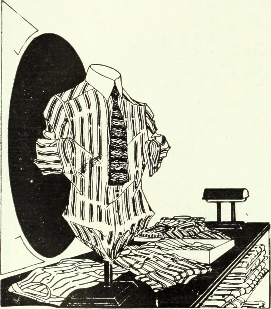 An illustration from Men's wear of Canada (January-December 1920), 1920, leaf 801