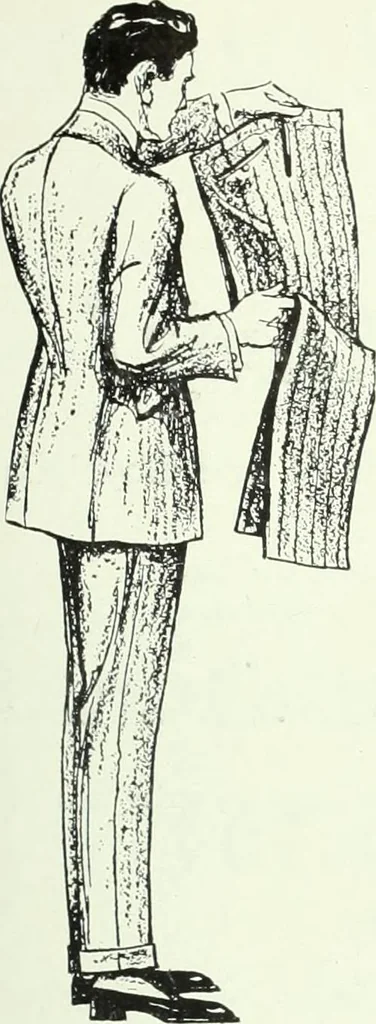 An illustration from Men's wear of Canada (January-December 1920), 1920, leaf 806
