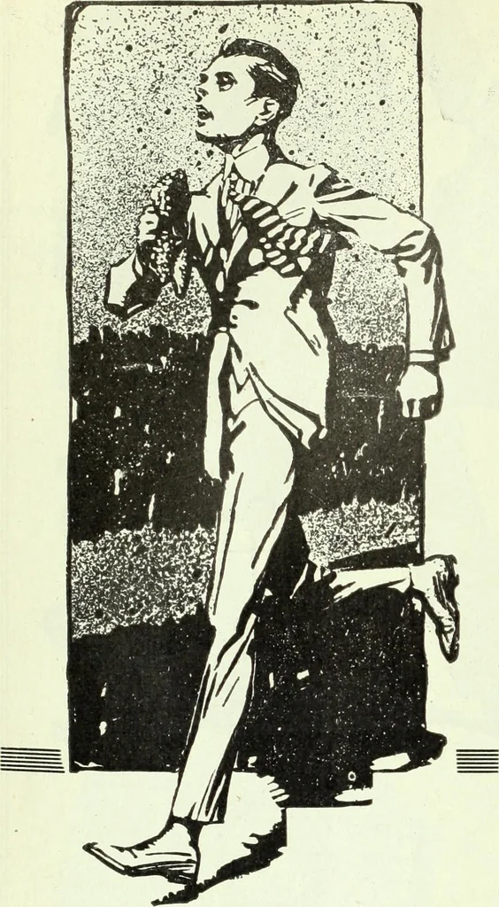 An illustration from Men's wear of Canada (January-December 1920), 1920, leaf 81