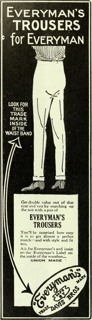 An illustration from Men's wear of Canada (January-December 1920), 1920, leaf 81