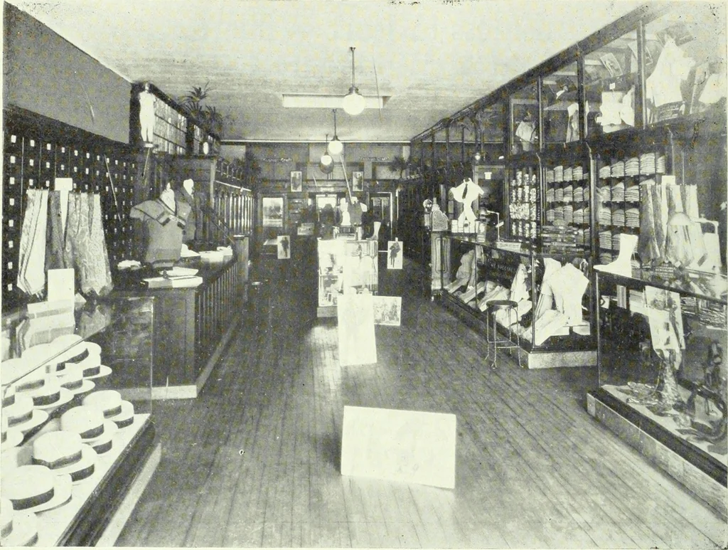 An illustration from Men's wear of Canada (January-December 1920), 1920, leaf 833