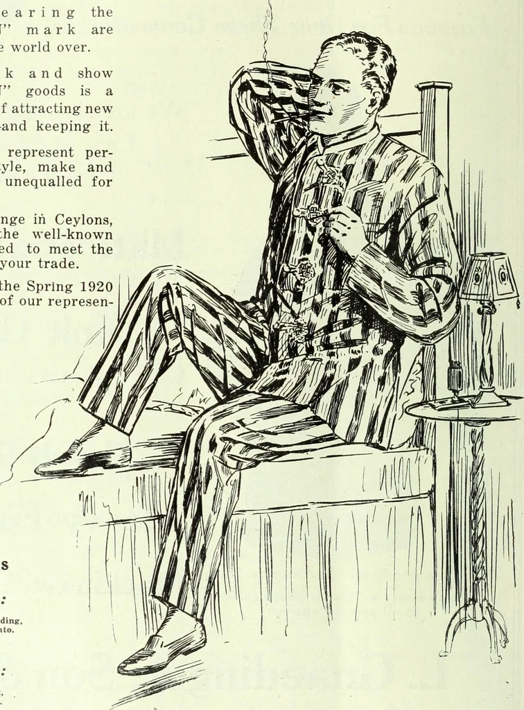 An illustration from Men's wear of Canada (January-December 1920), 1920, leaf 85