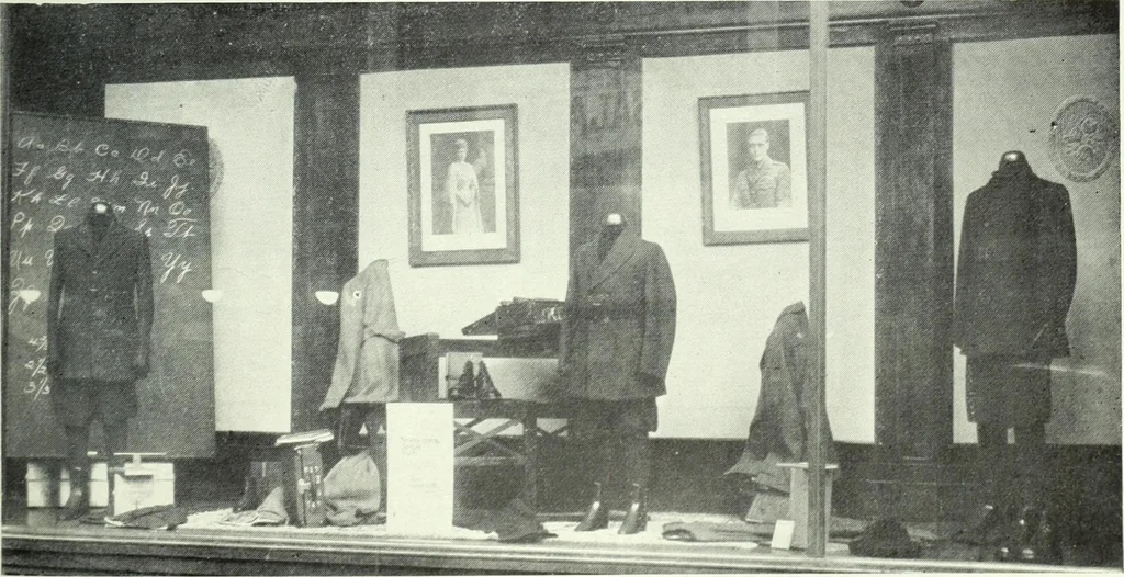 An illustration from Men's wear of Canada (January-December 1920), 1920, leaf 850