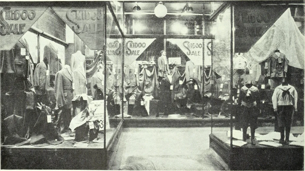 An illustration from Men's wear of Canada (January-December 1920), 1920, leaf 855