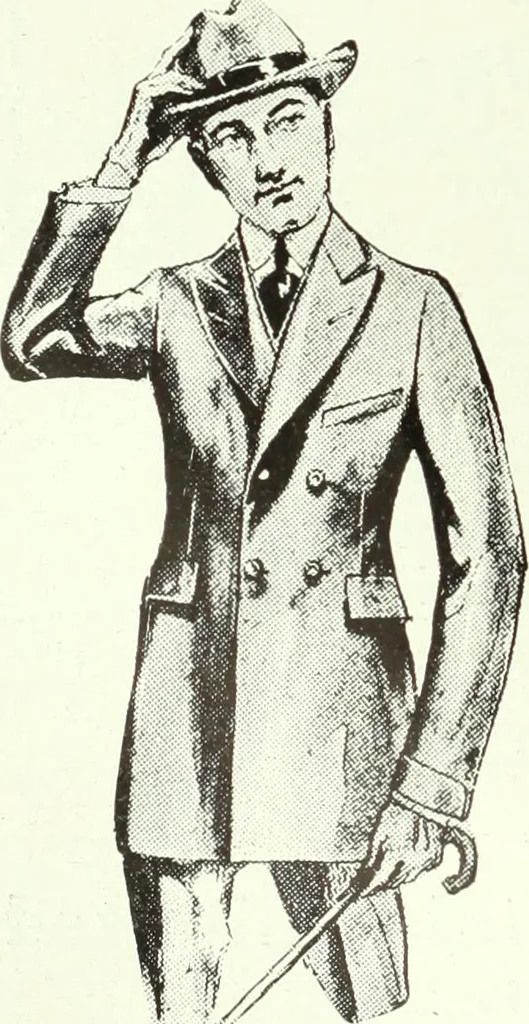 An illustration from Men's wear of Canada (January-December 1920), 1920, leaf 879