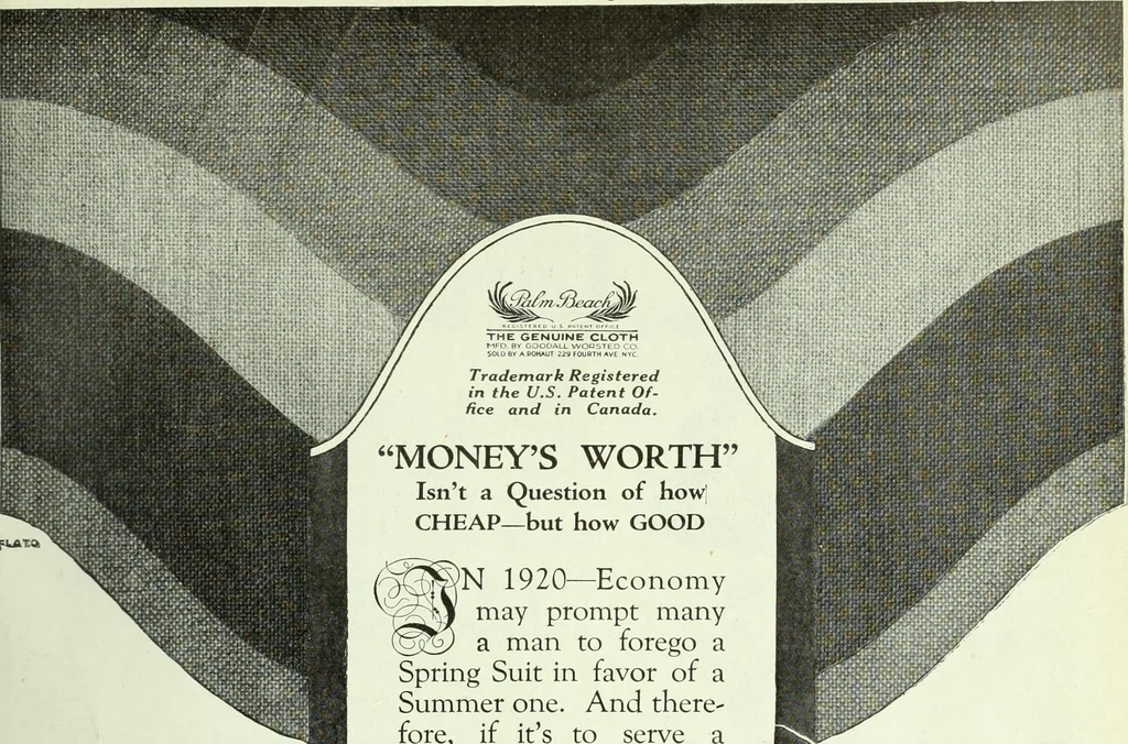 An illustration from Men's wear of Canada (January-December 1920), 1920, leaf 88