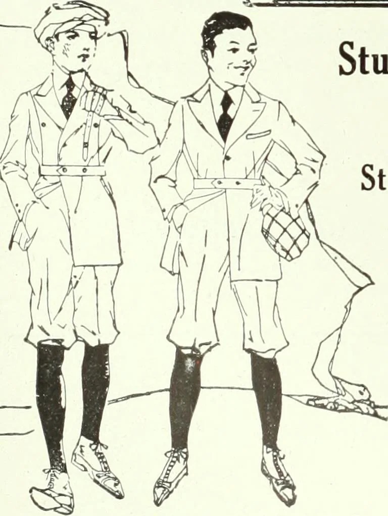An illustration from Men's wear of Canada (January-December 1920), 1920, leaf 883