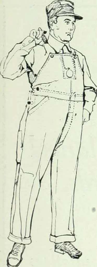 An illustration from Men's wear of Canada (January-December 1920), 1920, leaf 884
