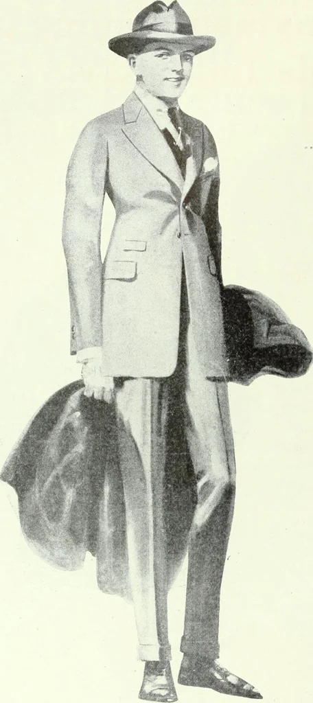 An illustration from Men's wear of Canada (January-December 1920), 1920, leaf 891