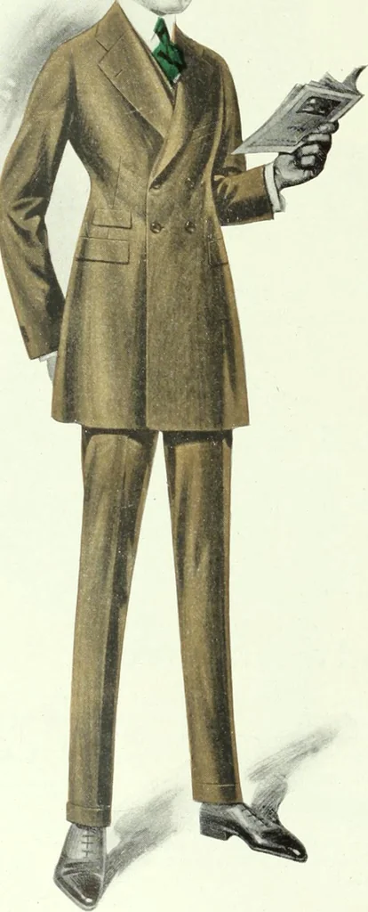 An illustration from Men's wear of Canada (January-December 1920), 1920, leaf 893