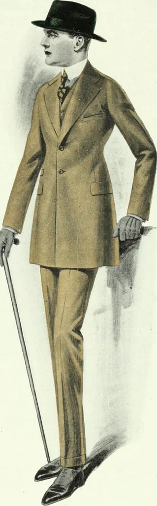 An illustration from Men's wear of Canada (January-December 1920), 1920, leaf 894