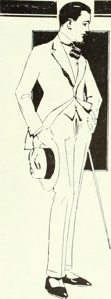 An illustration from Men's wear of Canada (January-December 1920), 1920, leaf 897