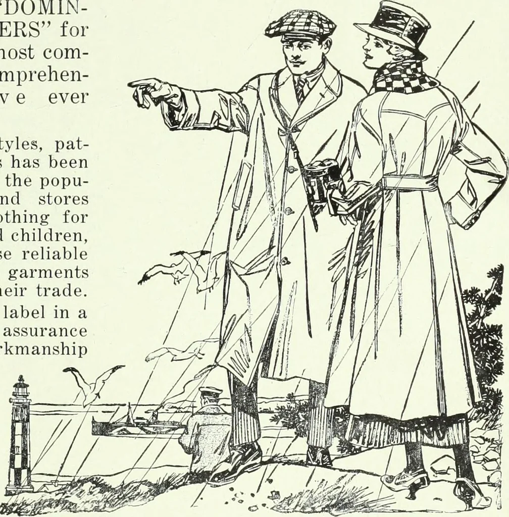 An illustration from Men's wear of Canada (January-December 1920), 1920, leaf 92