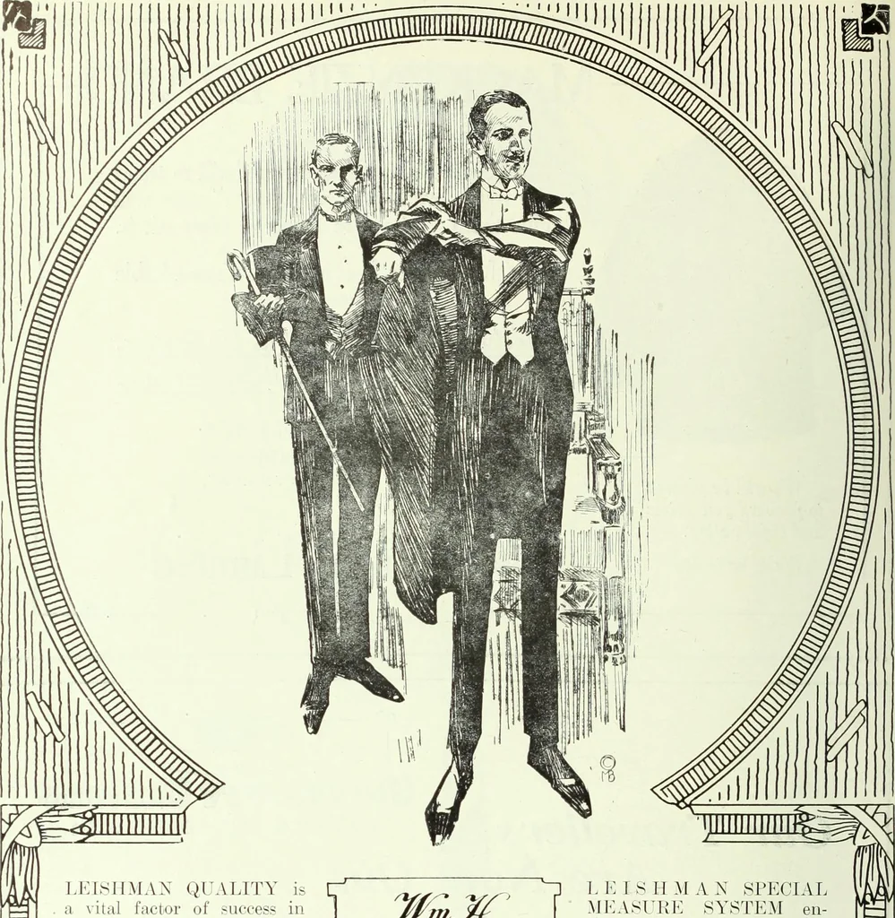 An illustration from Men's wear of Canada (January-December 1920), 1920, leaf 921