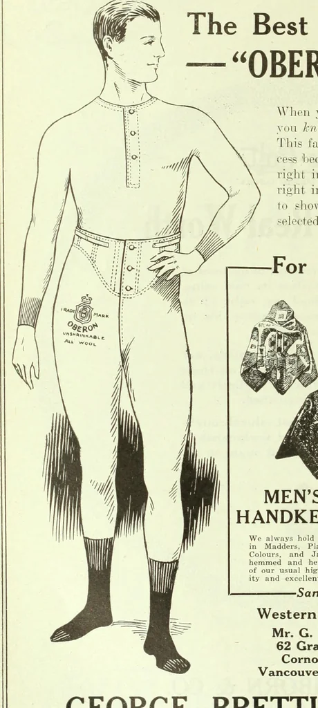 An illustration from Men's wear of Canada (January-December 1920), 1920, leaf 925