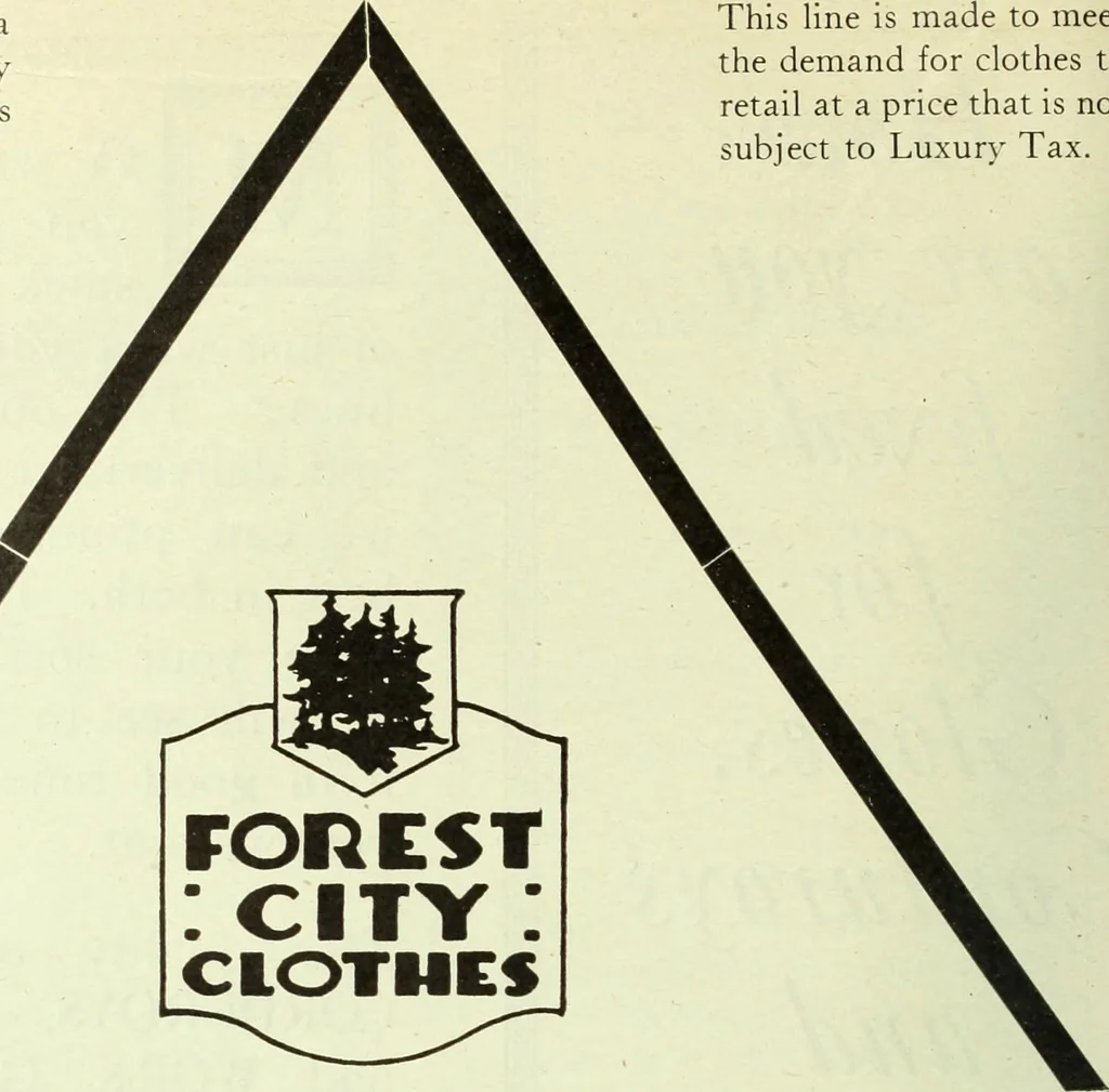 An illustration from Men's wear of Canada (January-December 1920), 1920, leaf 931