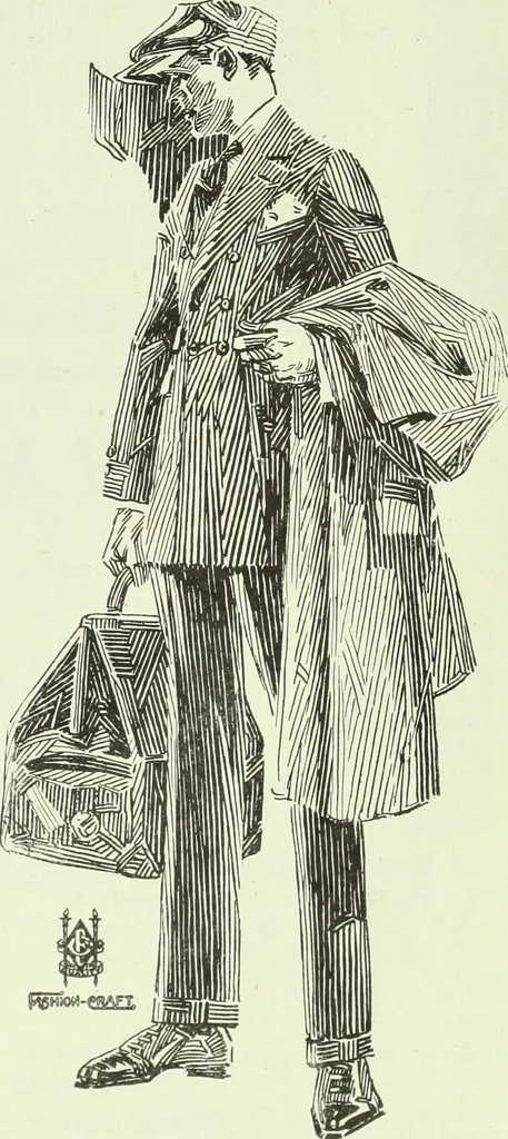 An illustration from Men's wear of Canada (January-December 1920), 1920, leaf 942