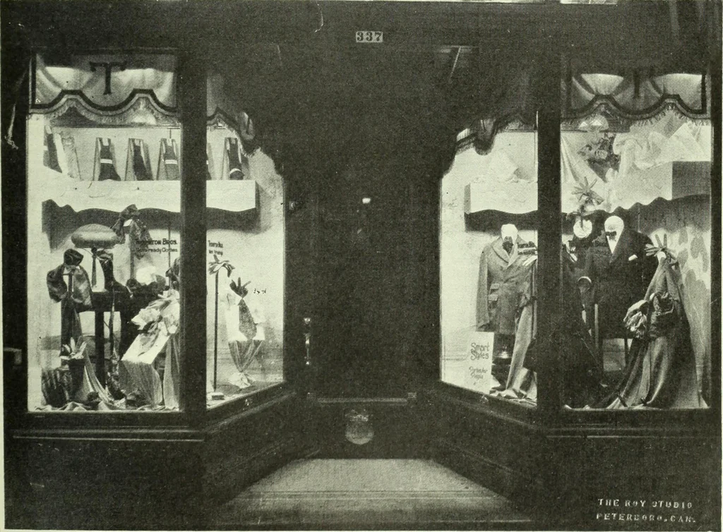 An illustration from Men's wear of Canada (January-December 1920), 1920, leaf 952