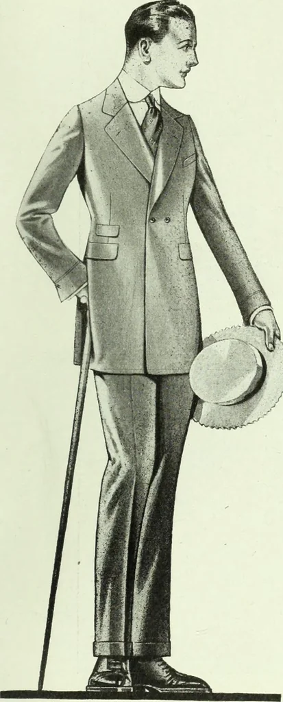 An illustration from Men's wear of Canada (January-December 1920), 1920, leaf 96