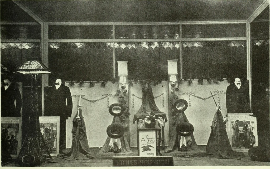 An illustration from Men's wear of Canada (January-December 1920), 1920, leaf 978