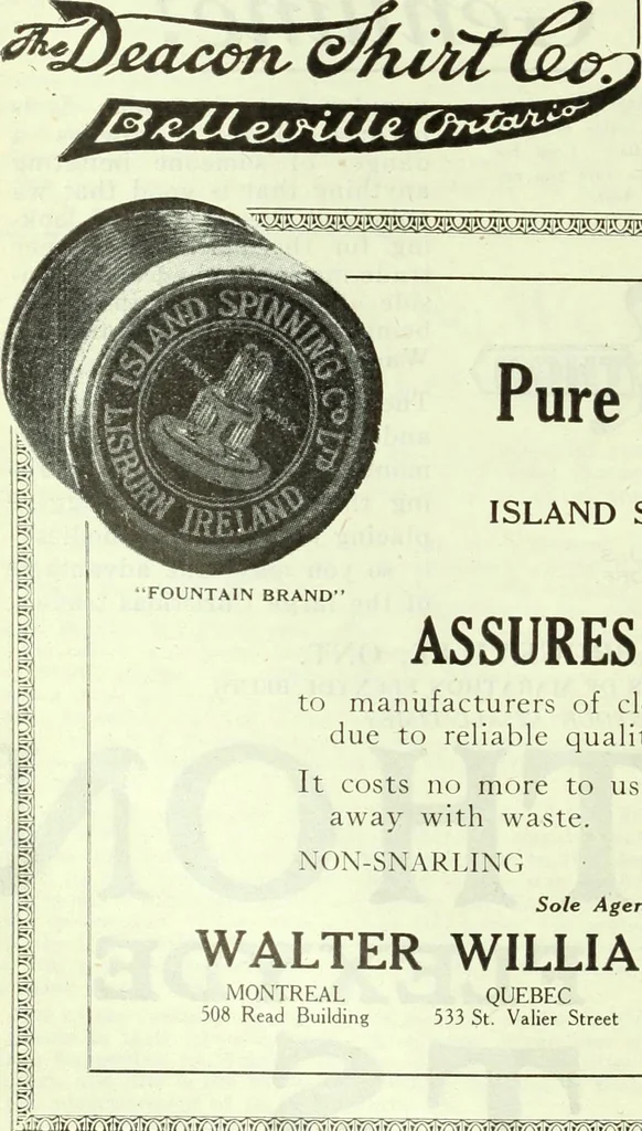 An illustration from Men's wear of Canada (January-December 1920), 1920, leaf 991