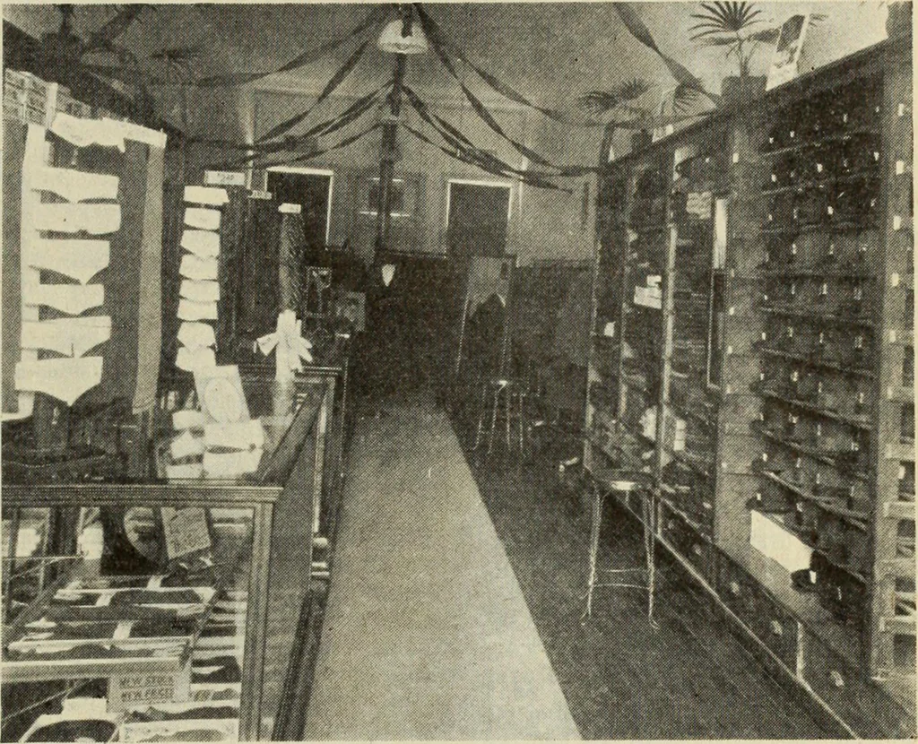 An illustration from Men's wear of Canada (January-December 1921), 1921, leaf 104