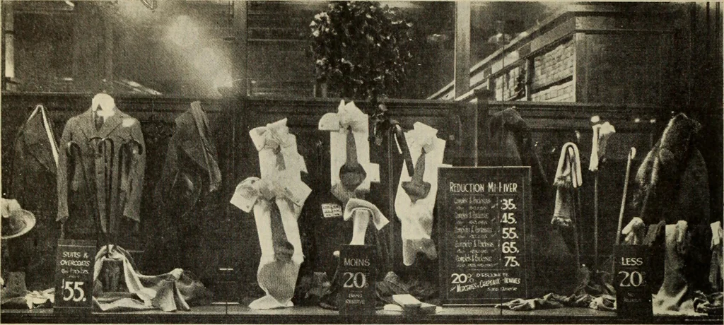 An illustration from Men's wear of Canada (January-December 1921), 1921, leaf 115