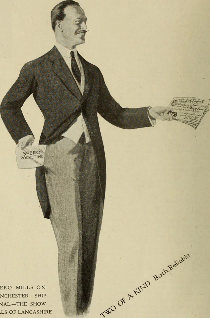 An illustration from Men's wear of Canada (January-December 1921), 1921, leaf 137