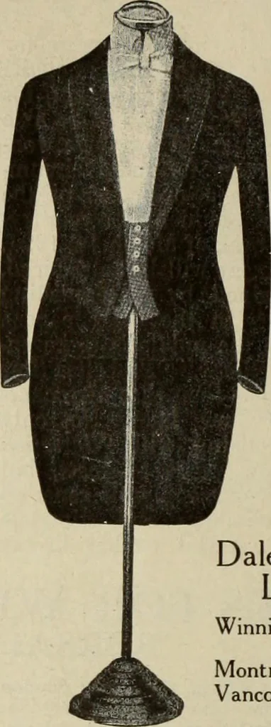An illustration from Men's wear of Canada (January-December 1921), 1921, leaf 145