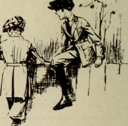 An illustration from Men's wear of Canada (January-December 1921), 1921, leaf 145