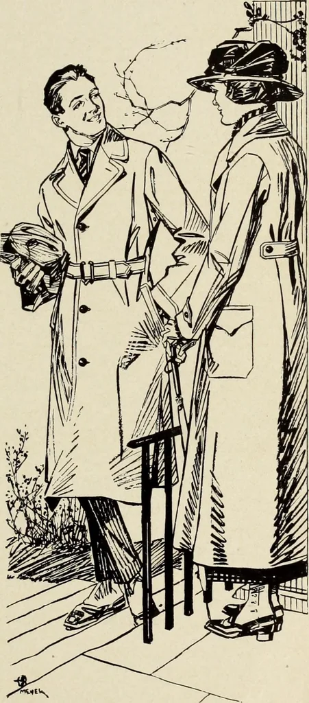 An illustration from Men's wear of Canada (January-December 1921), 1921, leaf 150