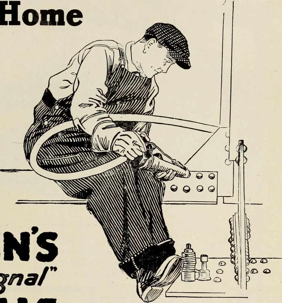 An illustration from Men's wear of Canada (January-December 1921), 1921, leaf 154