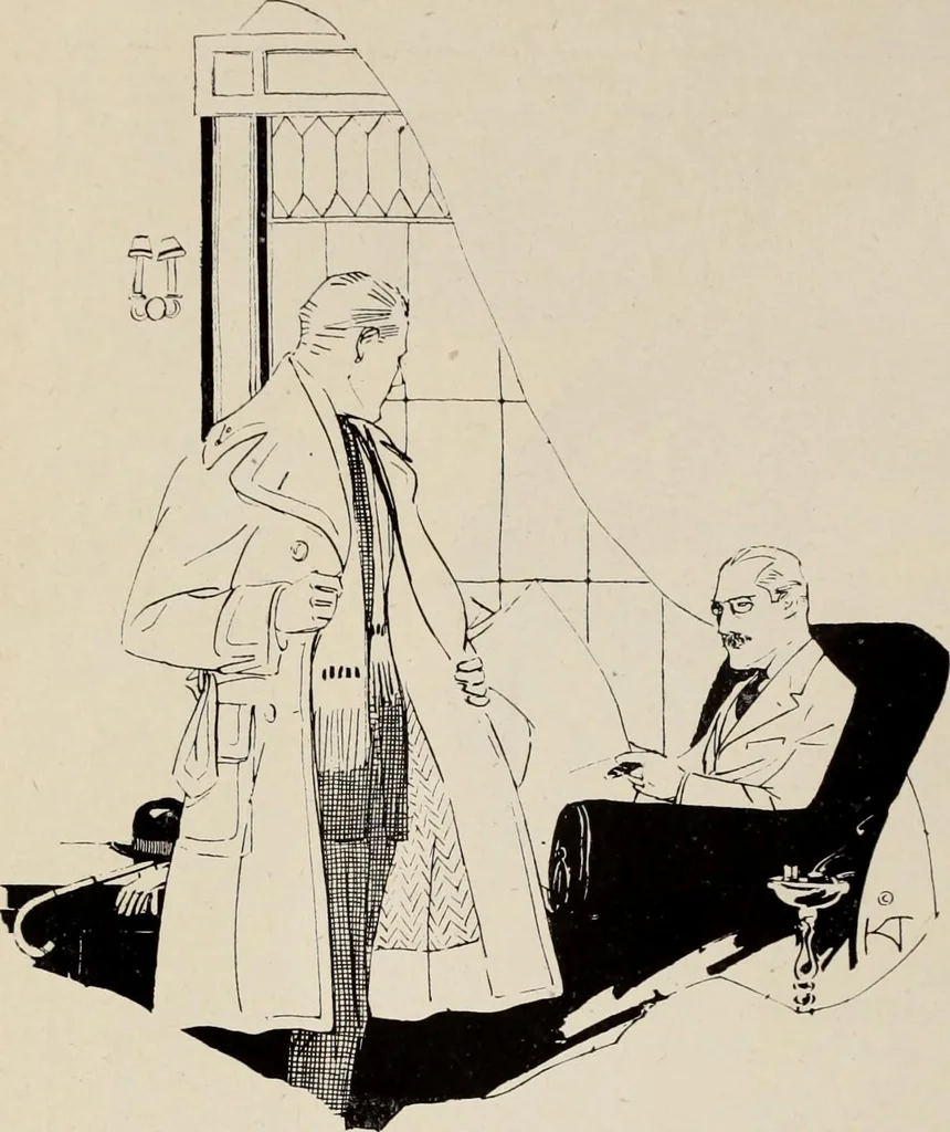An illustration from Men's wear of Canada (January-December 1921), 1921, leaf 161