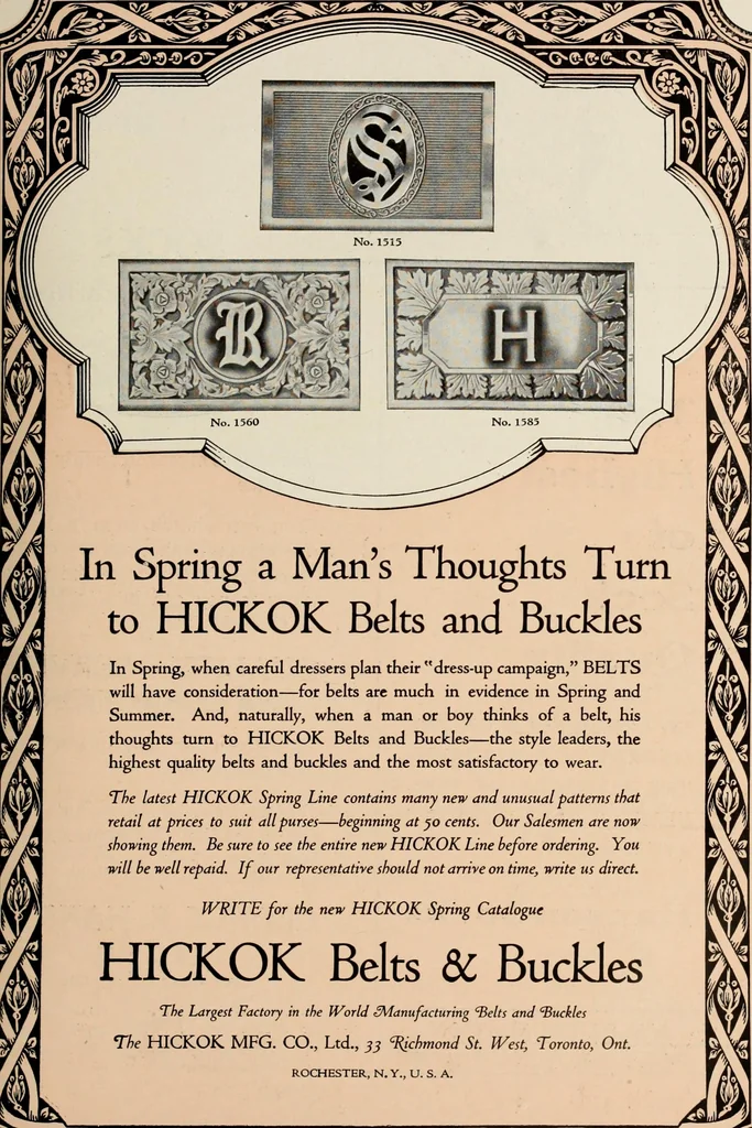 An illustration from Men's wear of Canada (January-December 1921), 1921, leaf 164