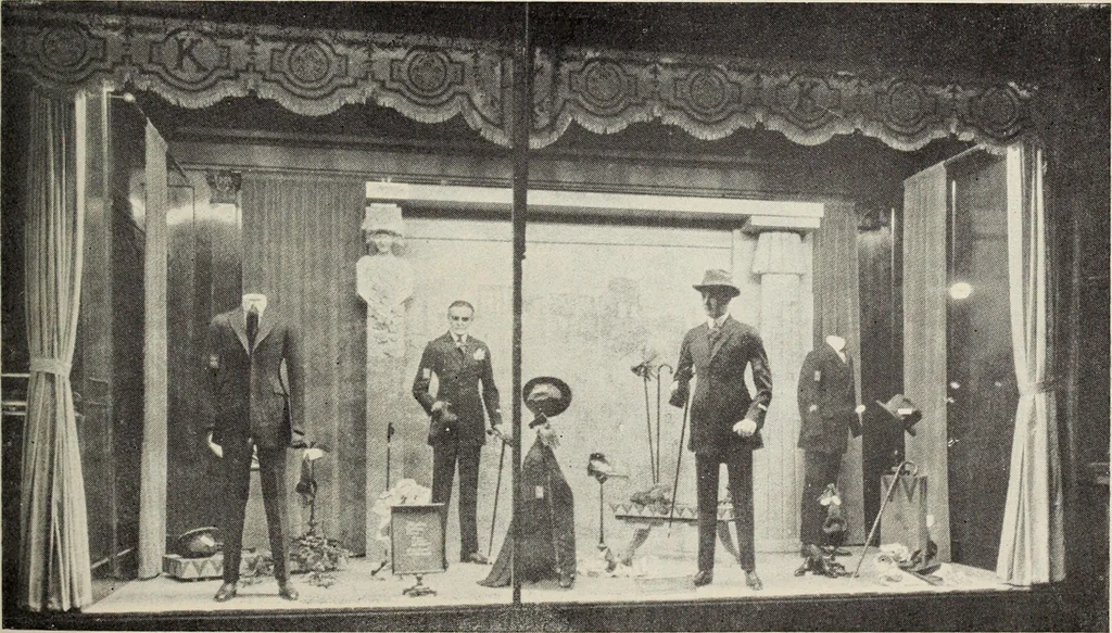 An illustration from Men's wear of Canada (January-December 1921), 1921, leaf 202