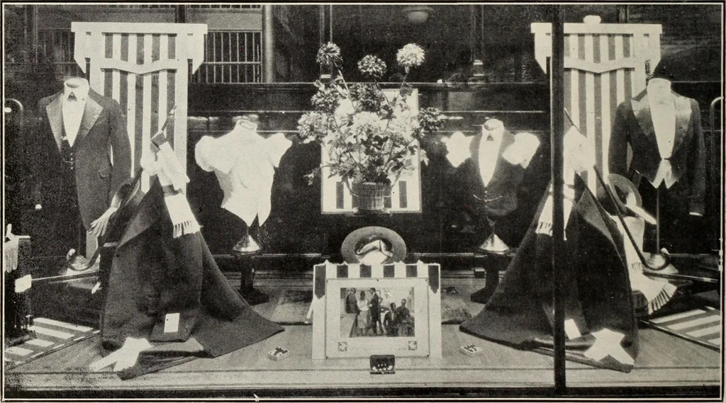 An illustration from Men's wear of Canada (January-December 1921), 1921, leaf 207
