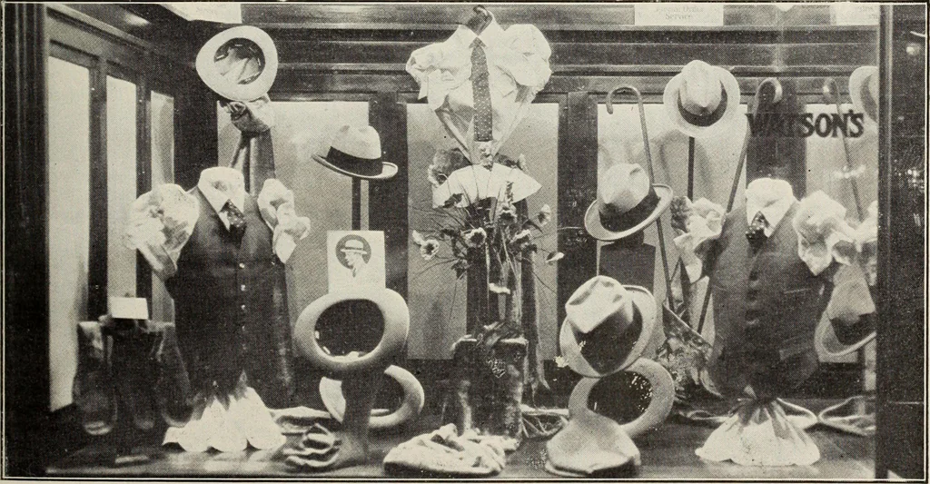 An illustration from Men's wear of Canada (January-December 1921), 1921, leaf 210