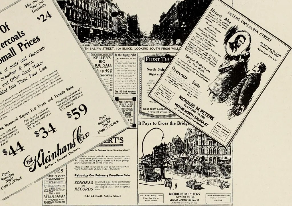 An illustration from Men's wear of Canada (January-December 1921), 1921, leaf 218