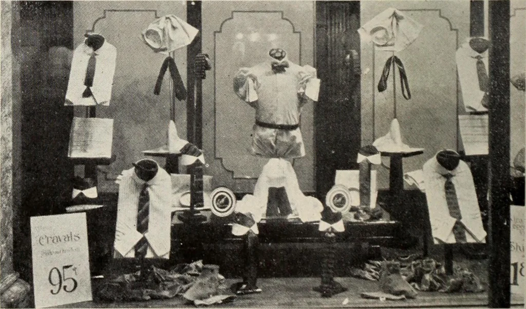 An illustration from Men's wear of Canada (January-December 1921), 1921, leaf 221