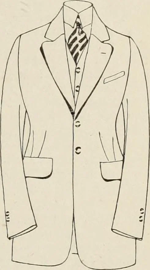 An illustration from Men's wear of Canada (January-December 1921), 1921, leaf 234