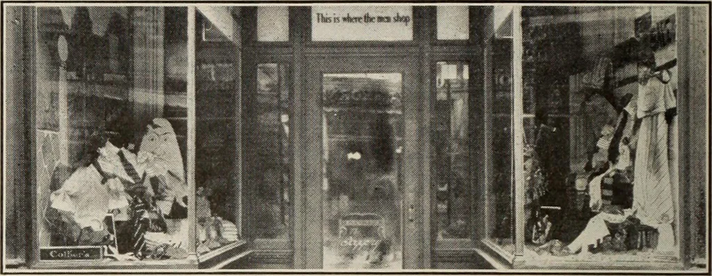 An illustration from Men's wear of Canada (January-December 1921), 1921, leaf 235